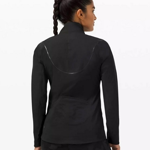 Lululemon Fast & Free Black Windbreaker 8 nwt - Picture 8 of 8